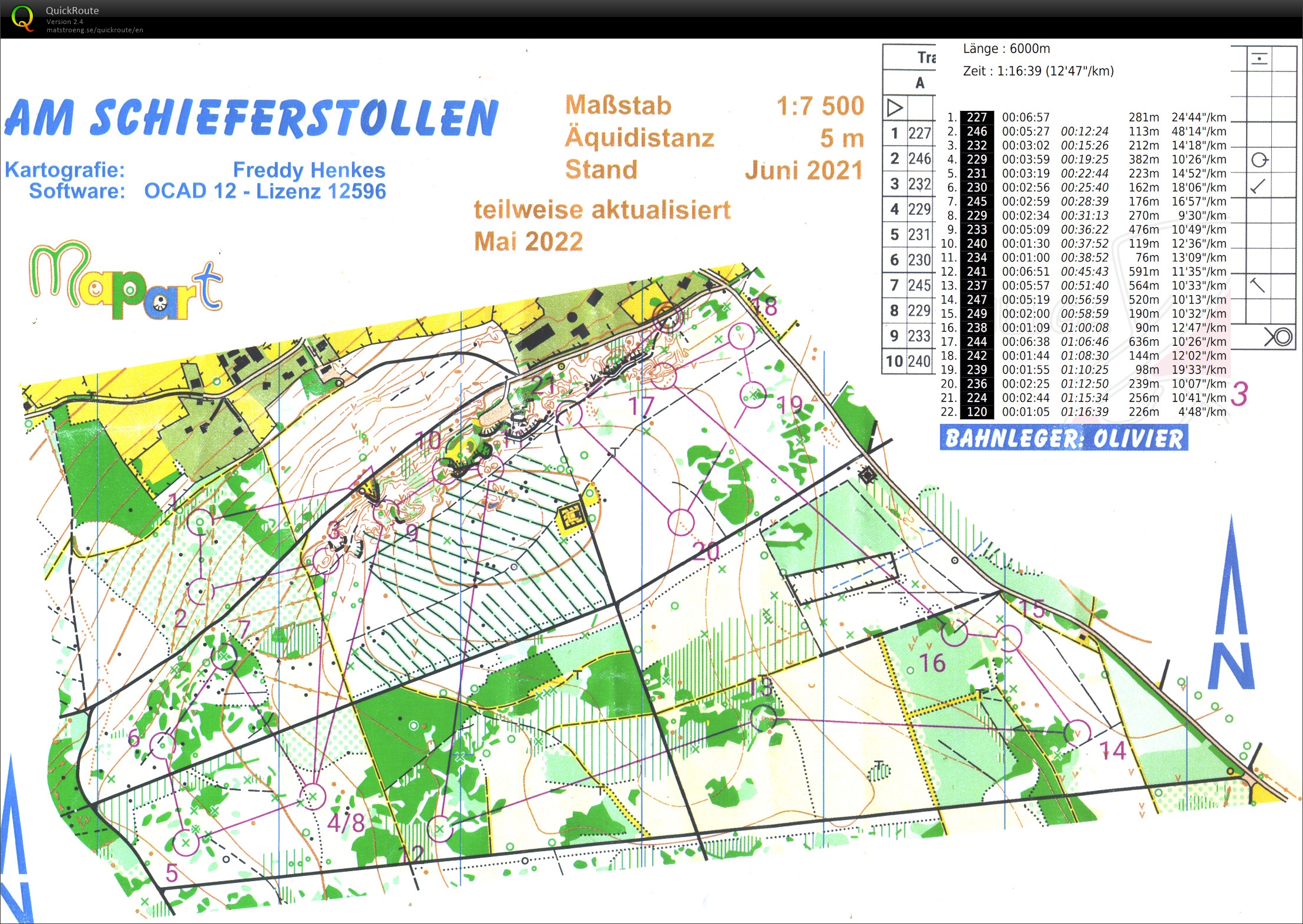 Training am Schieferstollen (16-07-2023)