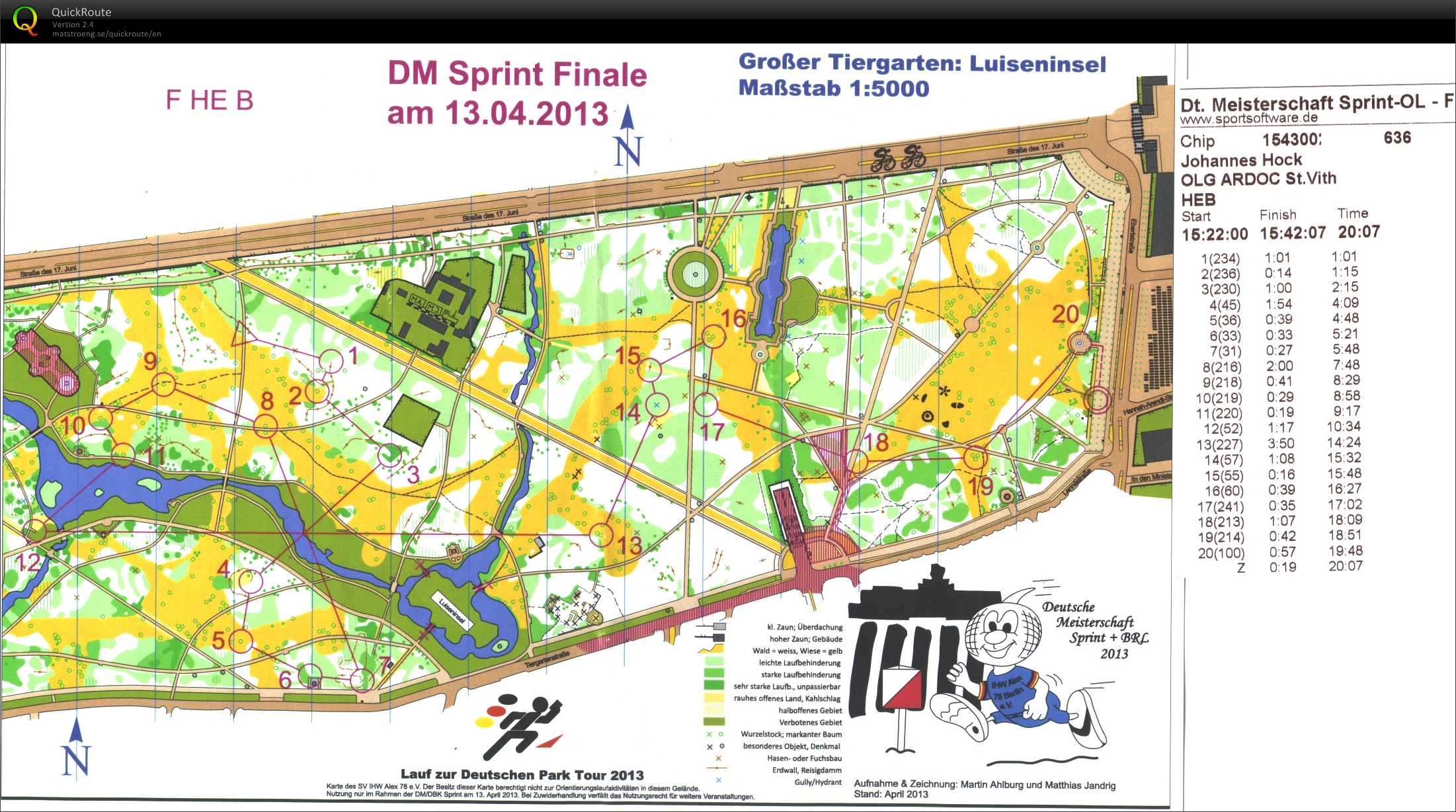 Deutsche Sprintmeisterschaft - Finale (13.04.2013)