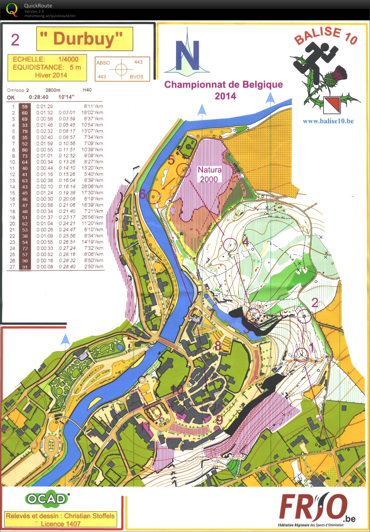 Belgische Meisterschaft Sprint (2014-05-18)