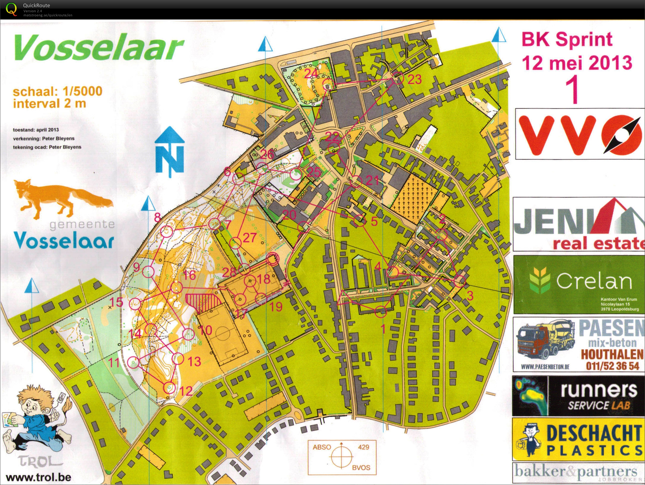 Belgische Meisterschaft Sprint (12-05-2013)